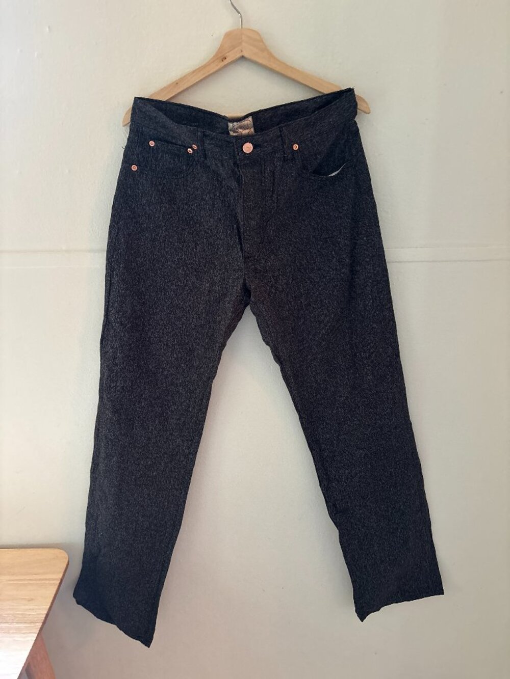 Wythe New York Japanese Jaspe Selvege Five Pocket Size 34